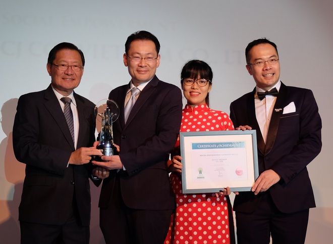 CGV nhận giải thưởng doanh nghiệp trách nhiệm châu Á 2017 - Ảnh 1.