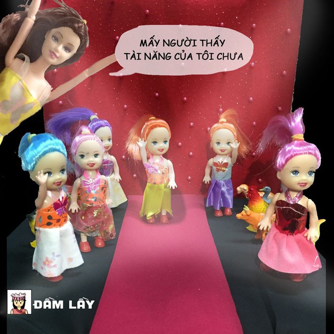 Cười đau bụng với C&ocirc; Ba S&agrave;i G&ograve;n phi&ecirc;n bản b&uacute;p b&ecirc;, gấu b&ocirc;ng, b&agrave;n chải... si&ecirc;u lầy lội! - Ảnh 22.