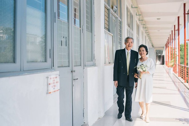 Bộ ảnh cưới đầu tiên sau 45 năm kết hôn và chia sẻ xúc động của cựu CEO Uber Việt Nam cho bố mẹ - Ảnh 9.