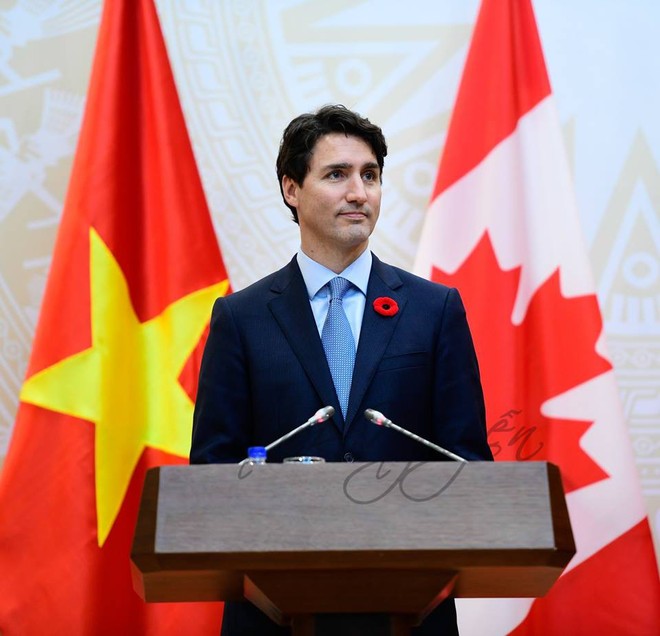 Nổi tiếng bởi vẻ điển trai và lịch lãm, khi đặt chân tới Việt Nam, Thủ tướng Canada lại càng khiến mọi người phải trầm trồ - Ảnh 6.