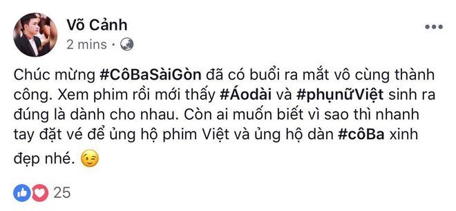 Tăng Thanh Hà, Lương Mạnh Hải và nhiều sao Việt đồng loạt khen ngợi Cô Ba Sài Gòn hết lời - Ảnh 14.