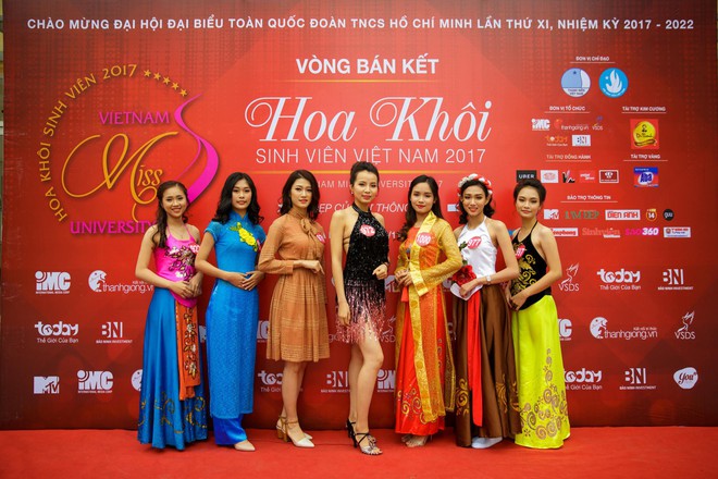 15 gương mặt đầu tiên xuất hiện trong vòng Chung kết Hoa khôi Sinh viên Việt Nam 2017 đã lộ diện - Ảnh 1.