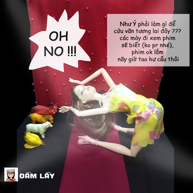 Cười đau bụng với C&ocirc; Ba S&agrave;i G&ograve;n phi&ecirc;n bản b&uacute;p b&ecirc;, gấu b&ocirc;ng, b&agrave;n chải... si&ecirc;u lầy lội! - Ảnh 24.