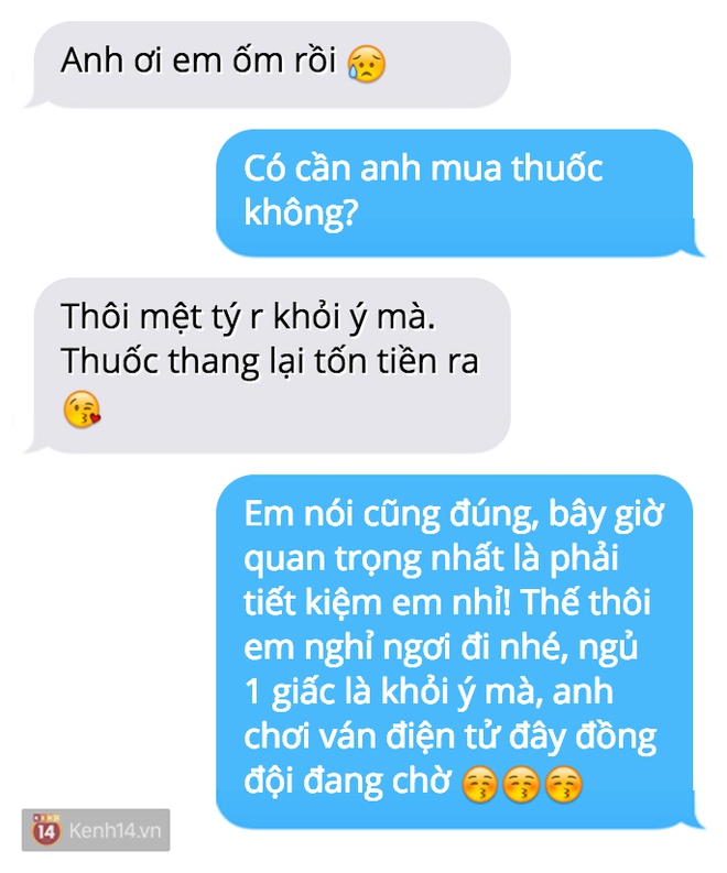 Trời nóng dễ ốm nhắn tin than thở với người yêu mà lại bị troll đau đớn như này đây! - Ảnh 9.