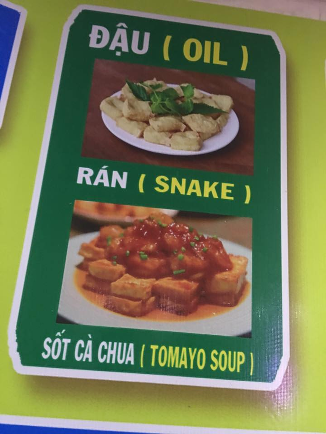 Thực đơn hot nhất Facebook hôm nay: Google dịch tên món ăn Việt - Anh sai be bét khiến người xem không nhịn được cười - Ảnh 4.