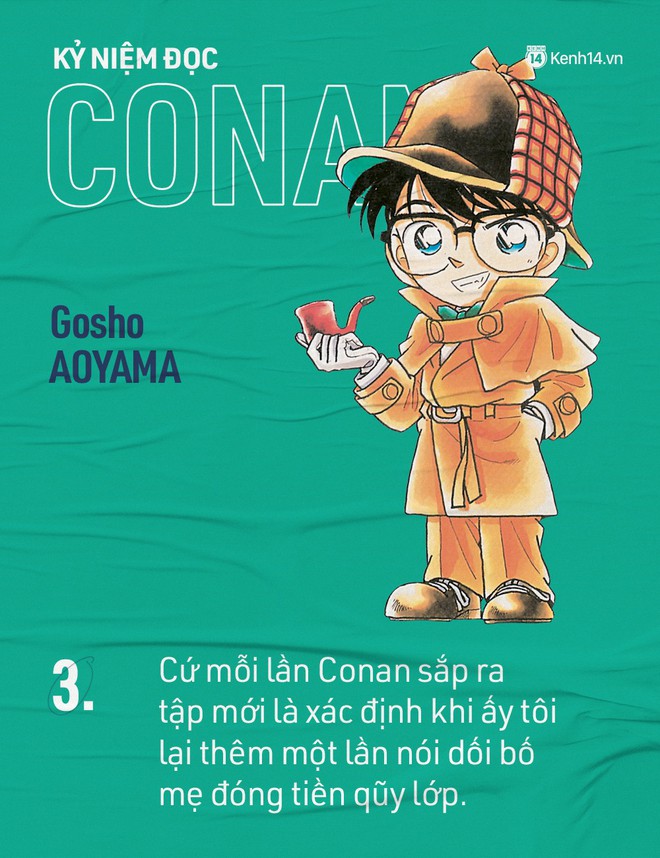 Rất nhiều người đọc Conan khi mới 7 tuổi và bây giờ thì họ đã lên chức bố mẹ rồi! - Ảnh 5.