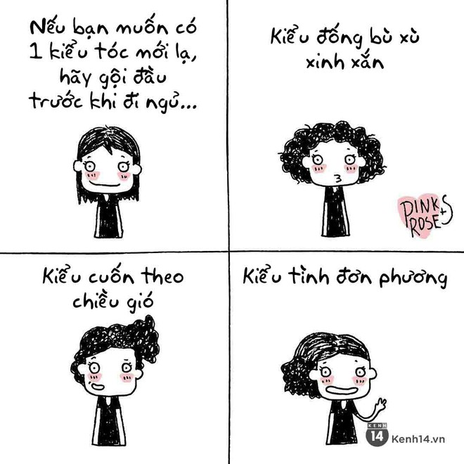 Bộ tranh: Mỗi ng&agrave;y của con g&aacute;i đều l&agrave; tập hợp của 1001 t&igrave;nh huống kh&oacute; đỡ - Ảnh 7.