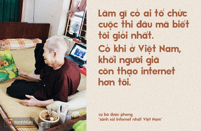 Gặp cụ bà 97 tuổi được phong sành sỏi Internet nhất Việt Nam: Tôi bị ung thư 3 năm nay, nhưng còn sức thì còn học! - Ảnh 2.