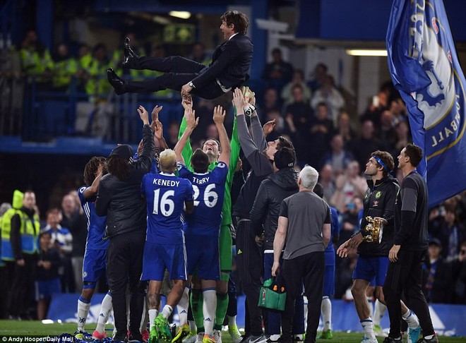 Chelsea mừng danh hiệu vô địch bằng đại tiệc bàn thắng - Ảnh 12.