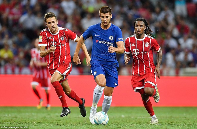 Chelsea gục ngã trước Bayern Munich trong trận ra mắt Morata - Ảnh 9.