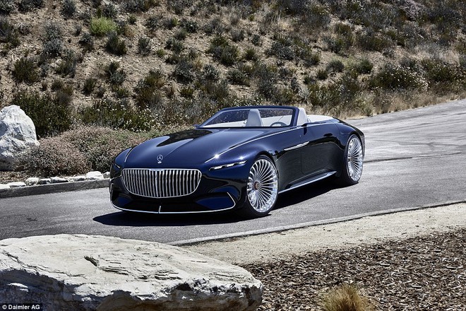 Ngắm xem siêu xe mui trần chạy điện Mercedes Maybach 6 Cabriolet có gì đẹp - Ảnh 29.