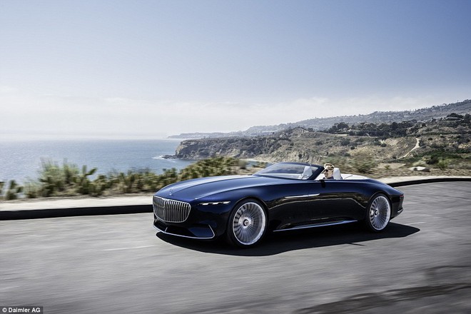 Ngắm xem siêu xe mui trần chạy điện Mercedes Maybach 6 Cabriolet có gì đẹp - Ảnh 27.