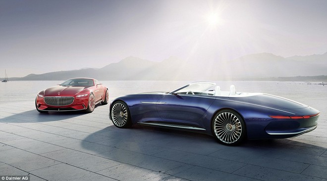 Ngắm xem siêu xe mui trần chạy điện Mercedes Maybach 6 Cabriolet có gì đẹp - Ảnh 19.