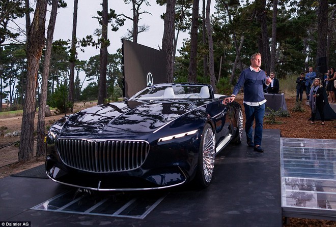 Ngắm xem siêu xe mui trần chạy điện Mercedes Maybach 6 Cabriolet có gì đẹp - Ảnh 3.