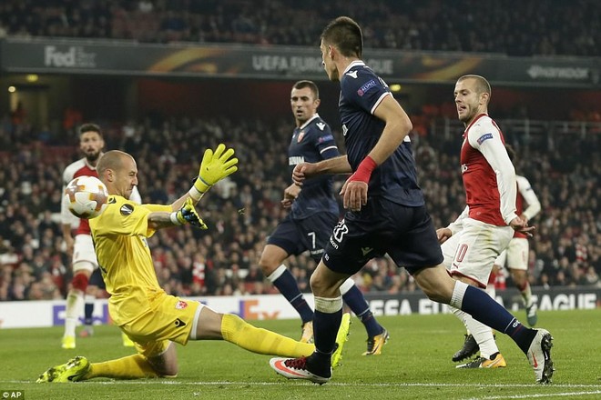 Arsenal hòa bạc nhược tr&ecirc;n s&acirc;n nh&agrave; trước đội b&oacute;ng tới từ Serbia - Ảnh 7.