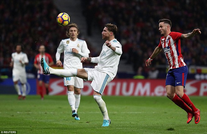 Đội trưởng Ramos vỡ mũi trong trận derby thành Madrid - Ảnh 6.