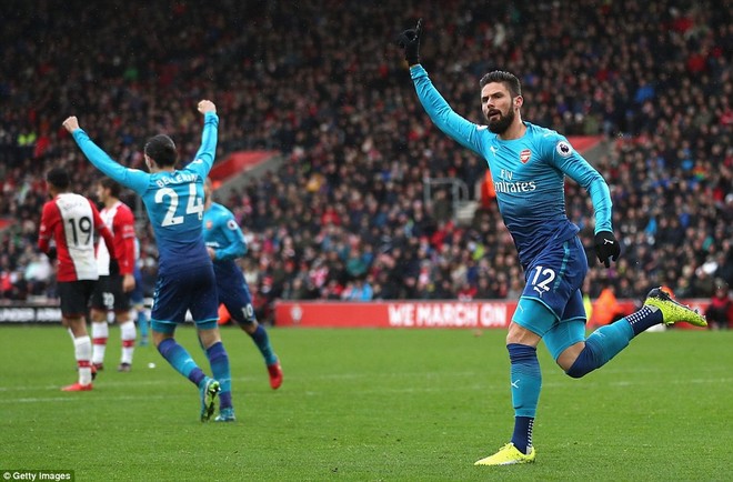 Giroud tỏa sáng phút cuối, giải cứu Arsenal - Ảnh 3.