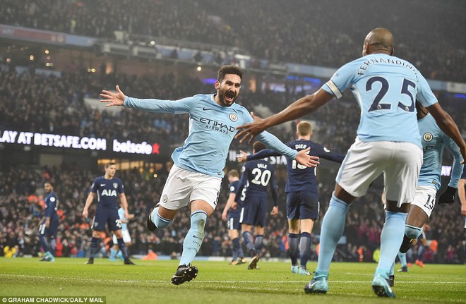 Man City v&ugrave;i dập Tottenham, thống trị Premier League - Ảnh 3.