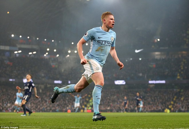 Man City v&ugrave;i dập Tottenham, thống trị Premier League - Ảnh 4.