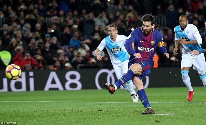 Messi sút hỏng phạt đền trong chiến thắng 4 sao của Barca - Ảnh 4.