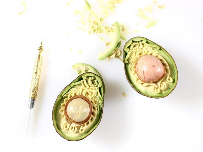 Bơ chỉ để xay sinh tố nhưng anh ch&agrave;ng t&agrave;i ba n&agrave;y lại biến ch&uacute;ng th&agrave;nh những bức tranh nổi tuyệt đỉnh - Ảnh 9.