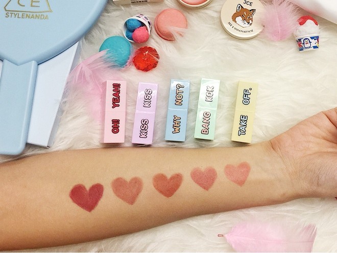Ghen tị chưa: 3CE ra mắt bộ son mini đặc biệt với thiết kế si&ecirc;u xinh d&agrave;nh ri&ecirc;ng cho thị trường Th&aacute;i Lan - Ảnh 5.