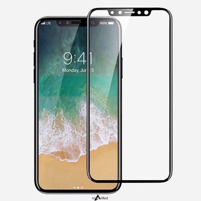 iPhone 8 lộ ảnh không viền màn hình đẹp chất ngất, cảm biến vân tay đặt ở nơi không tưởng - Ảnh 1.