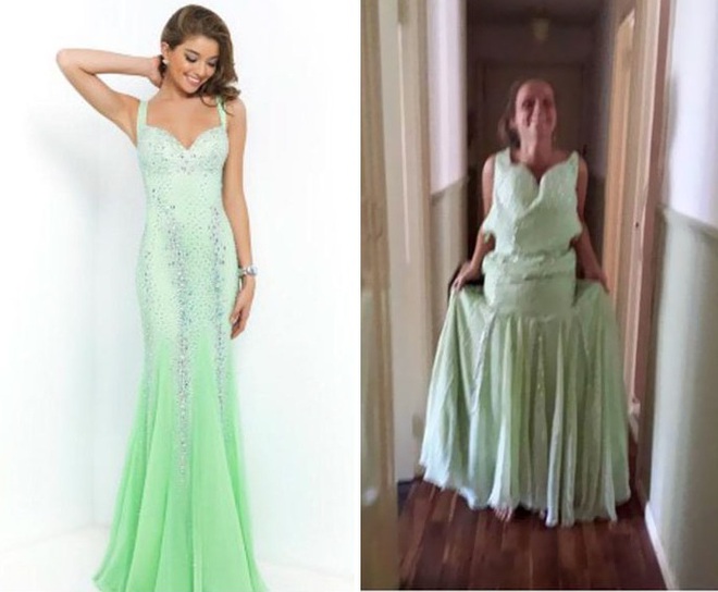 Những bộ váy prom thảm họa mua online biến công chúa thành phù thủy trong chớp mắt - Ảnh 18.