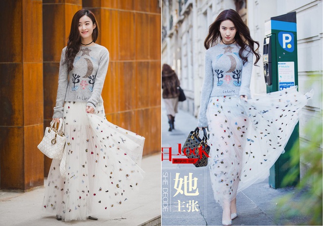 Triệu Lệ Dĩnh, đại sứ lận đận nhất của Dior: Bị ch&ecirc; mặc xấu, đụng h&agrave;ng th&igrave; bị l&eacute;p vế, bị viết nhầm t&ecirc;n tr&ecirc;n web quốc tế - Ảnh 4.