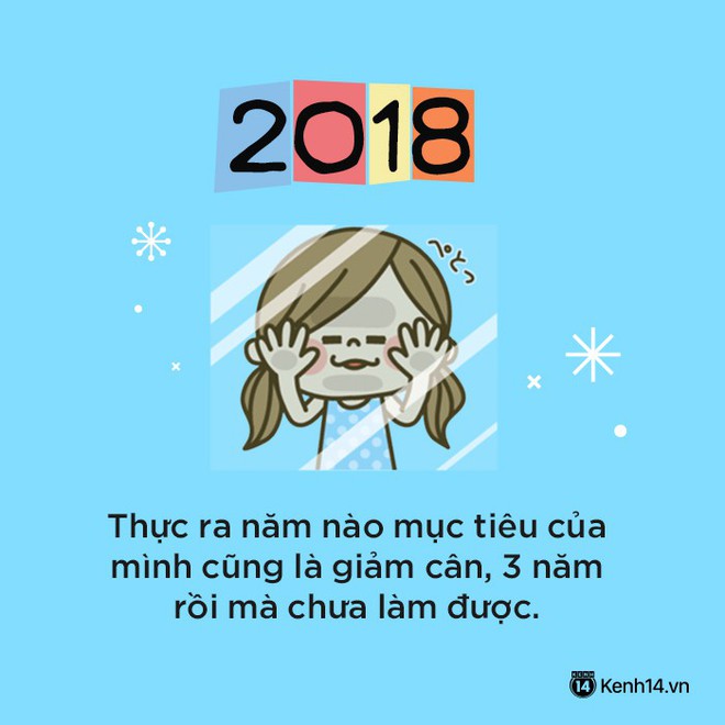 2018 rồi, nhất định phải cưa đổ crush, giảm cân thành công và chăm chỉ kiếm tiền! - Ảnh 9.