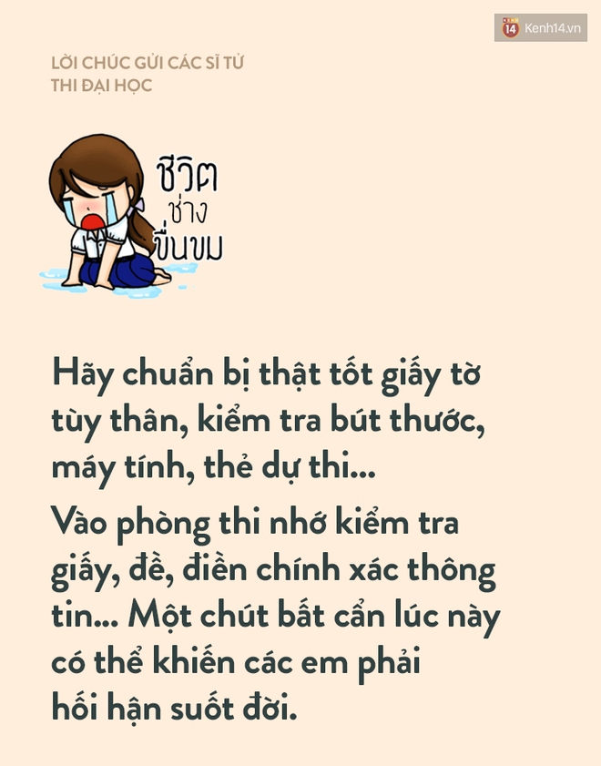 Ngày thi đến rồi, 99er đừng quên những lời nhắn này nhé! - Ảnh 1.