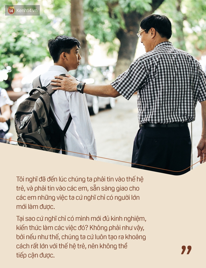 Chỉ còn 1 năm cuối ở Việt Đức nữa thôi, thầy Bình sẽ luôn được học sinh nhớ đến là thầy hiệu trưởng vui vẻ nhất Hà Nội! - Ảnh 13.