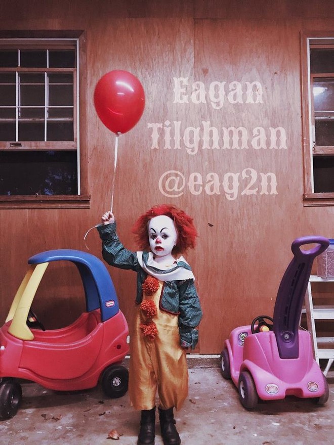 Gã hề Pennywise từ tiểu thuyết kinh dị It bước ra đời thực qua bàn tay hóa trang thần kỳ của nhiếp ảnh gia 17 tuổi - Ảnh 13.