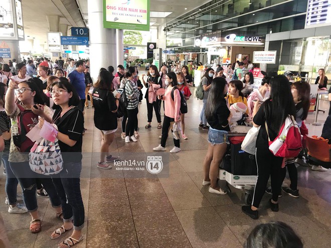 Fan Việt chiếm đóng nửa sân bay Tân Sơn Nhất chỉ để đón chờ WANNA ONE - Ảnh 7.