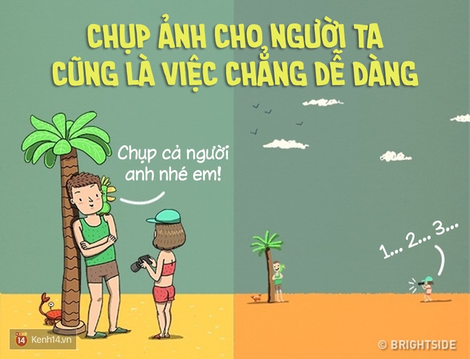 Những tình huống dở khóc dở cười khi yêu một anh chàng cao kều - Ảnh 15.