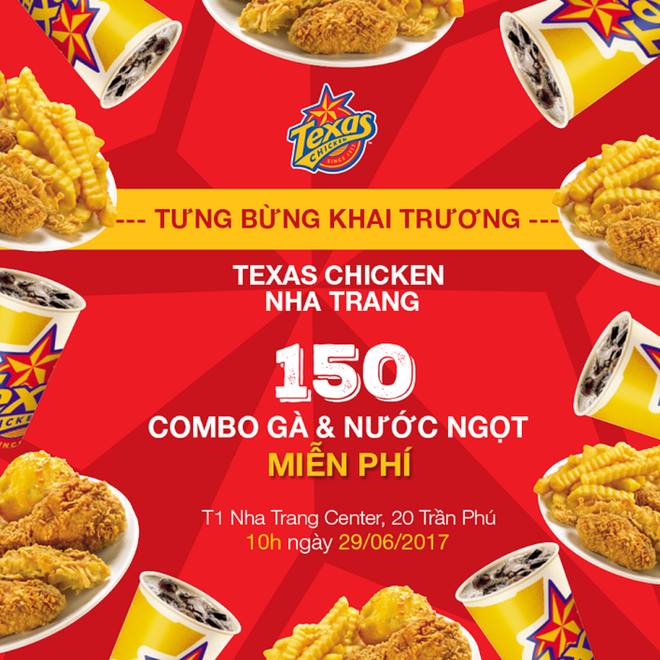 Texas Chicken tặng 150 combo gà rán nhân dịp khai trương chi nhánh Nha Trang - Ảnh 2.