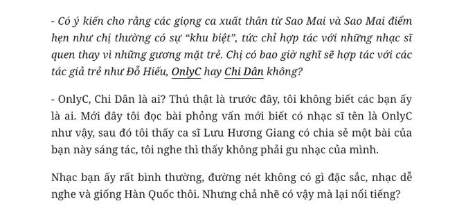 Lời đá xoáy sát thương nhất khi ca sĩ nhắc đến đồng nghiệp: Tôi không biết cô/anh ấy là ai! - Ảnh 1.