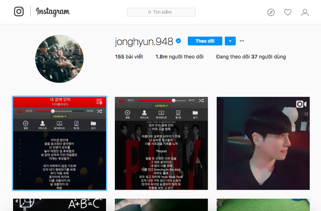B&agrave;i đăng cuối c&ugrave;ng của Jonghyun (SHINee) tr&ecirc;n Instagram v&agrave;o th&aacute;ng trước g&acirc;y ch&uacute; &yacute; sau tin tự tử - Ảnh 1.