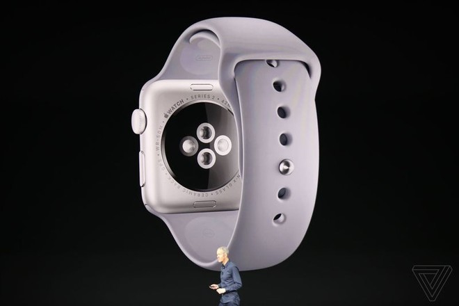 Apple vừa giới thiệu Apple Watch Series 3: thiết kế không đổi, có thể cắm SIM và chứa được hơn 40 triệu bài hát - Ảnh 3.