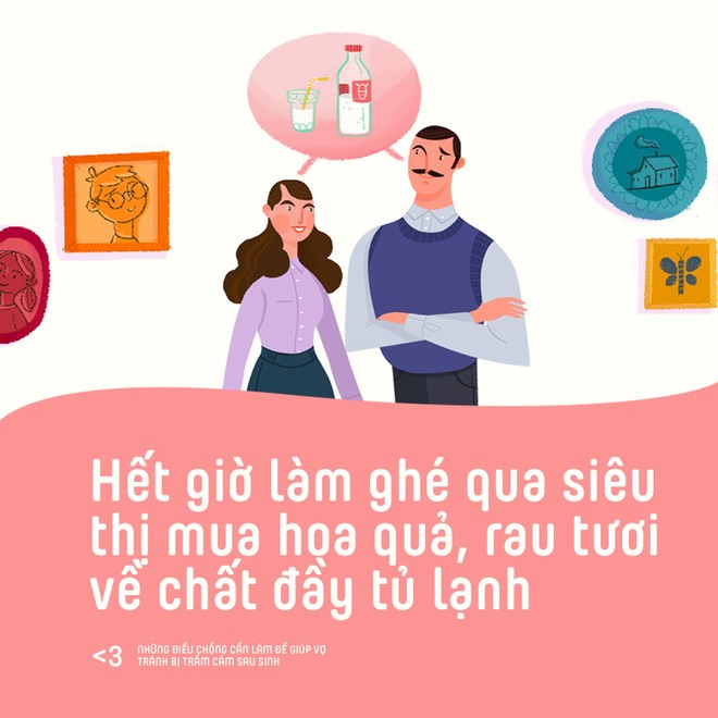 Những điều chồng cần làm để giúp vợ phòng tránh bị trầm cảm sau sinh - Ảnh 2.