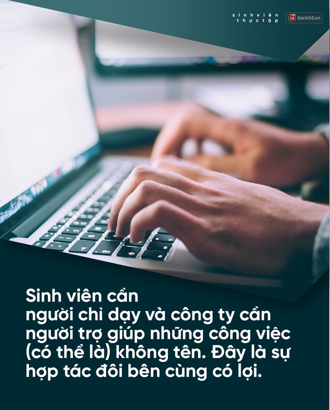 Đừng chỉ nhận sinh viên thực tập để bưng trà, pha nước! Trước khi có họ, ai làm việc đó? - Ảnh 1.