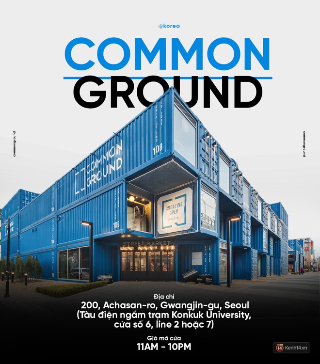 Common Ground - khu concept mall làm từ container siêu chất của giới trẻ Seoul - Ảnh 1.