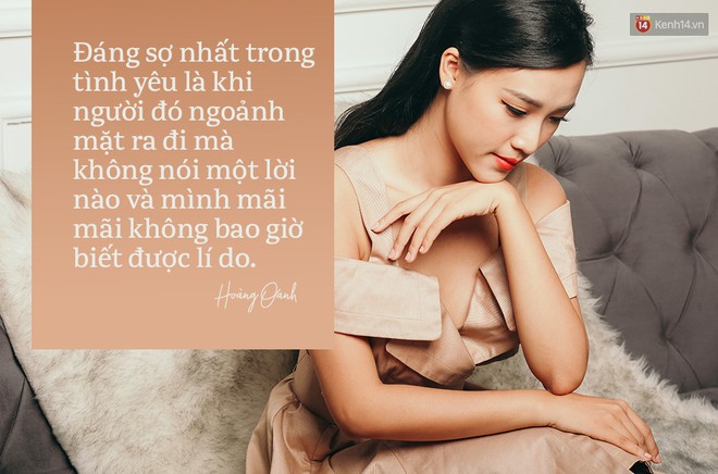 Hoàng Oanh và những câu nói chạm đến trái tim về tình yêu đầy xúc cảm, trải nghiệm! - Ảnh 9.