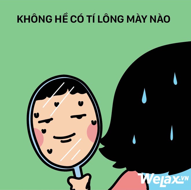 Con gái khổ nhất là trán rộng như sân bay, lông tay đã lắm lại còn dài! - Ảnh 3.