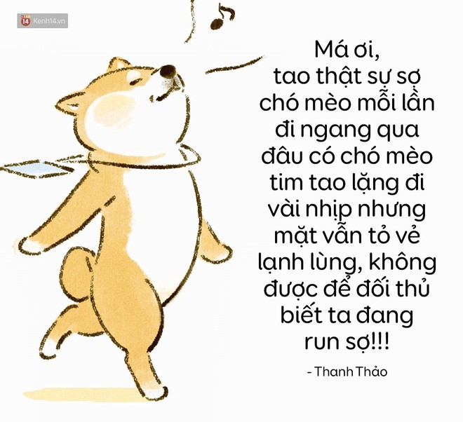 Ai cũng có một thời: Sợ chó đến mất cả lý trí, tin câu cứ đi đi, nó không cắn đâu! thì y như rằng phải đi tiêm phòng - Ảnh 7.