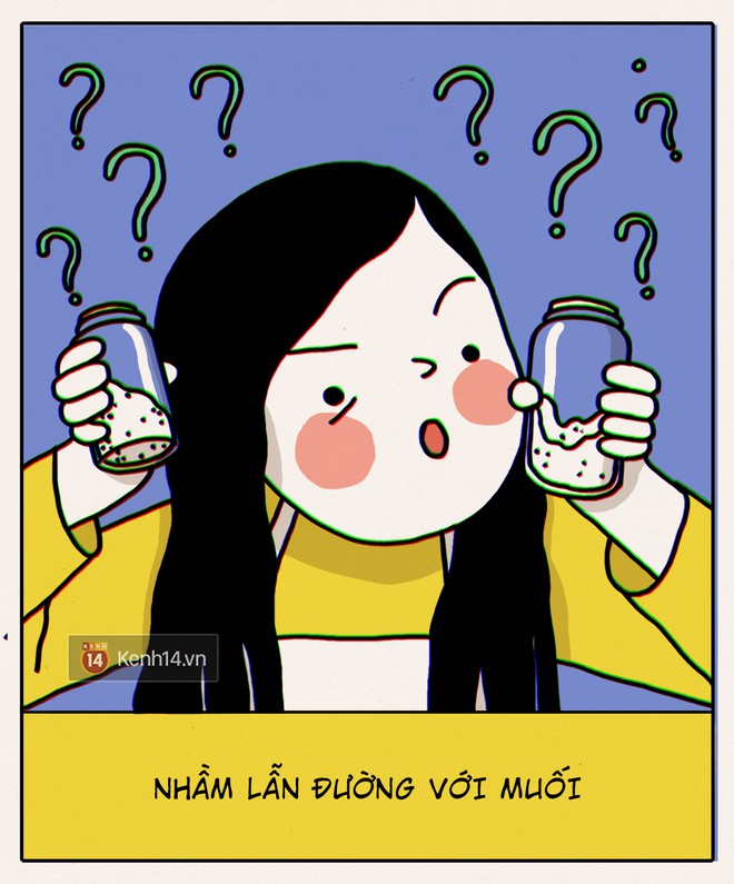 Đ&acirc;y ch&iacute;nh x&aacute;c l&agrave; những g&igrave; sẽ diễn ra khi con g&aacute;i kh&ocirc;ng biết nấu ăn v&agrave;o bếp - Ảnh 7.