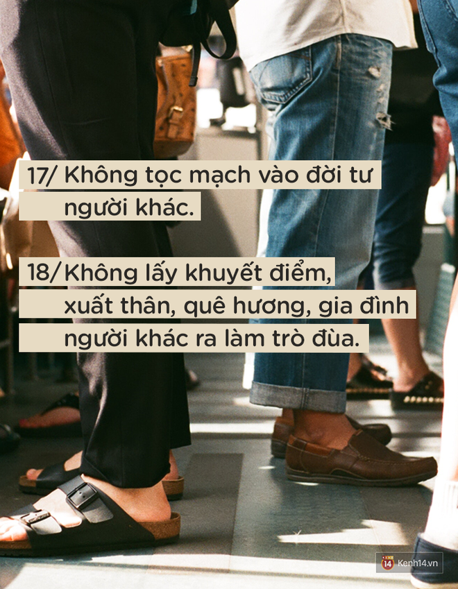 24 quy tắc nhỏ bạn cần ghi nhớ nếu muốn trở thành một người luôn được tất cả tôn trọng  - Ảnh 17.