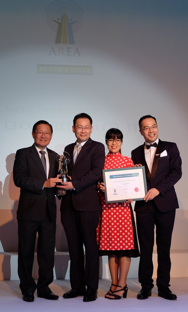 CGV nhận giải thưởng doanh nghiệp trách nhiệm châu Á 2017 - Ảnh 3.