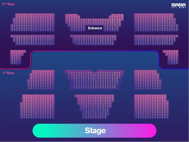 MAMA 2017 ch&iacute;nh thức c&ocirc;ng bố gi&aacute; v&eacute;, sơ đồ tại Việt Nam: Fan s&ocirc;i sục v&igrave; c&oacute; thể v&agrave;o tận khu vực thảm đỏ - Ảnh 6.