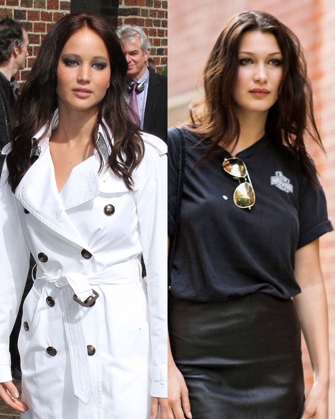 Là em gái Gigi Hadid, nhưng Bella Hadid lại giống hệt Jennifer Lawrence một cách kỳ lạ - Ảnh 2.